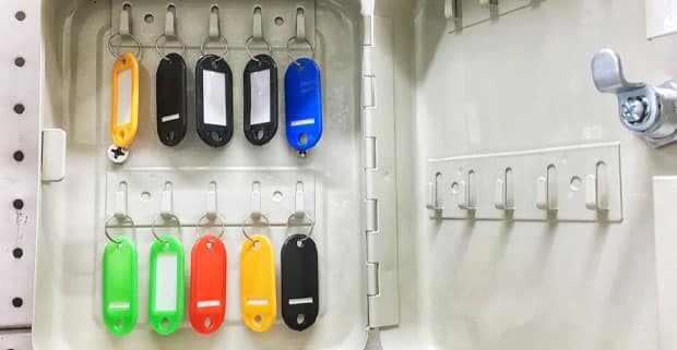 Multi coloured Key Chain — Plumbers in Palm Beach, QLD
