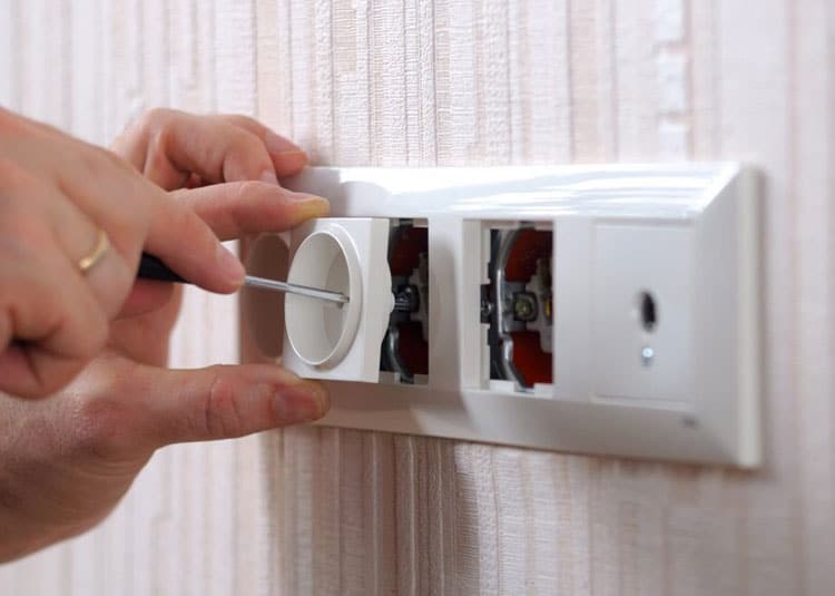 Wall Power Socket Repair — Expert Trade Services in Burleigh Heads, QLD