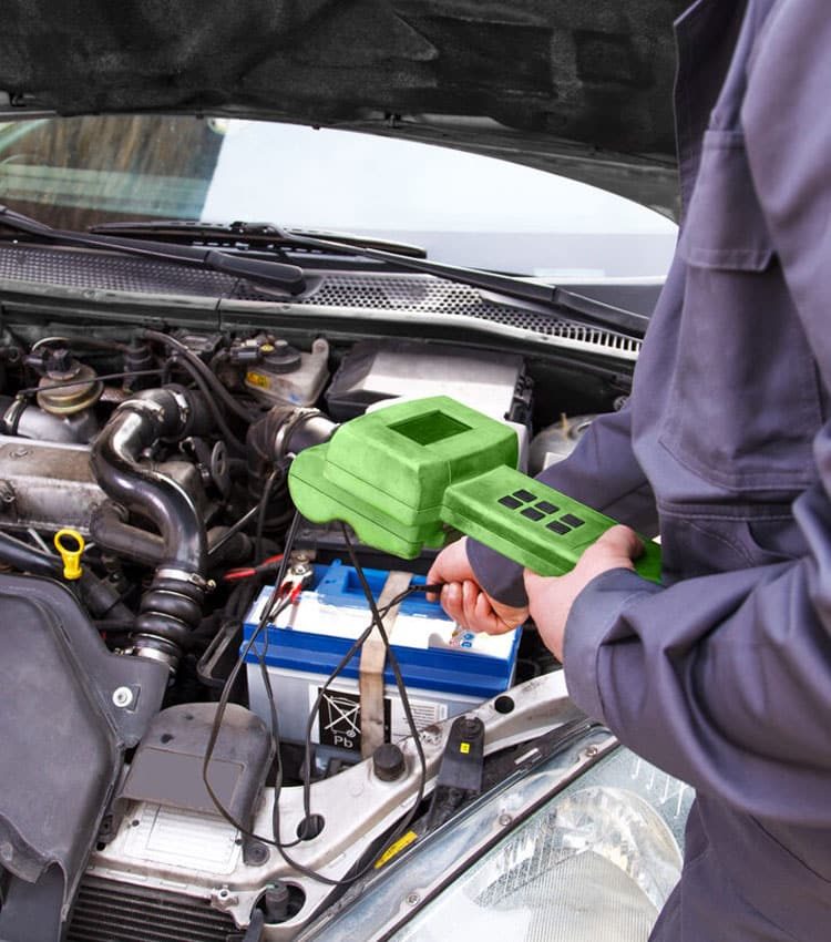 Auto Mechanic Testing Electrical System — Expert Trade Services in Burleigh Heads, QLD